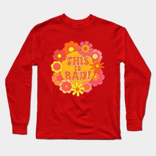 Summer of Rad 2022 Flower Power Logo Long Sleeve T-Shirt